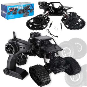 Diaľkovo ovládané auto RC Rock Crawler 4x4 LHC012 2 v 1, čierne