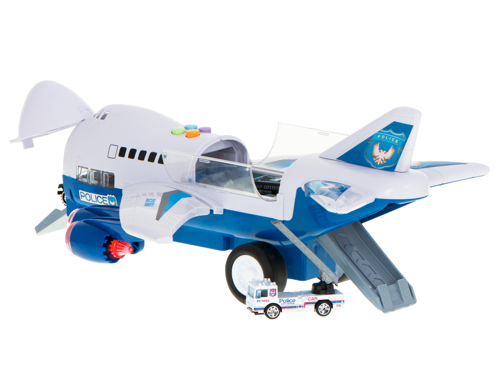 Samolot-transporter-z-autami-policja-bok-przod-906261