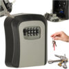 Kľúčová schránka trezor kódový zámok šifra stena prípad