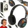 Bezdrôtové slúchadlá do uší Bluetooth Gaming Sport čierne