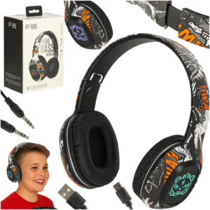 Bezdrôtové slúchadlá do uší Bluetooth Gaming Sport čierne