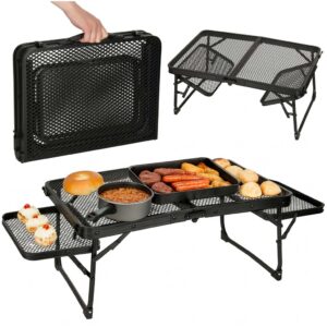 LUARO turistický stôl kempingový stôl 87 x 60 x 40 x 27 cm