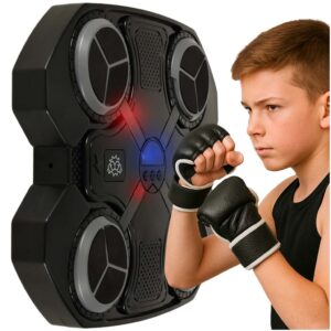 Boxerský štít nástenný tréner hudba Bluetooth LED USB