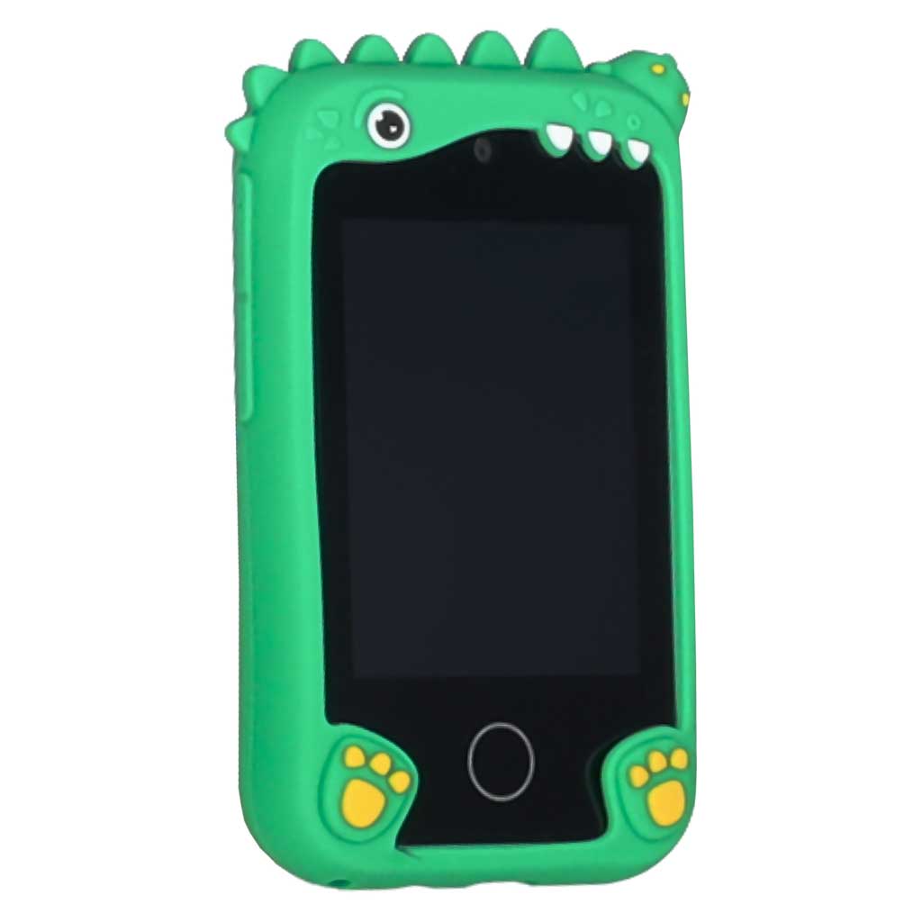 Telefon-smartfon-dla-dzieci-aparat-kamera-karta-8GB-zielony-dinozaur-187938