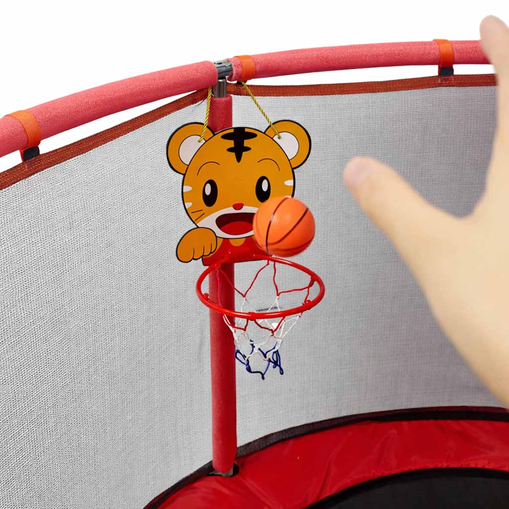 Trampolina-dla-dzieci-ogrodowa-siatka-pilki-koszykowka-155cm-czerwona-182695