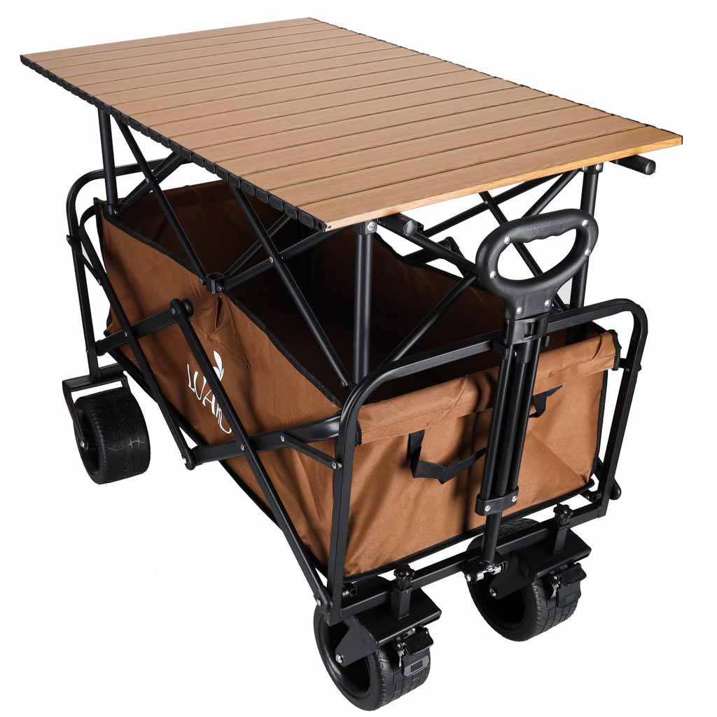 Wozek-transportowy-LUARO-plazowy-skladany-ze-stolikiem-2w1-184486