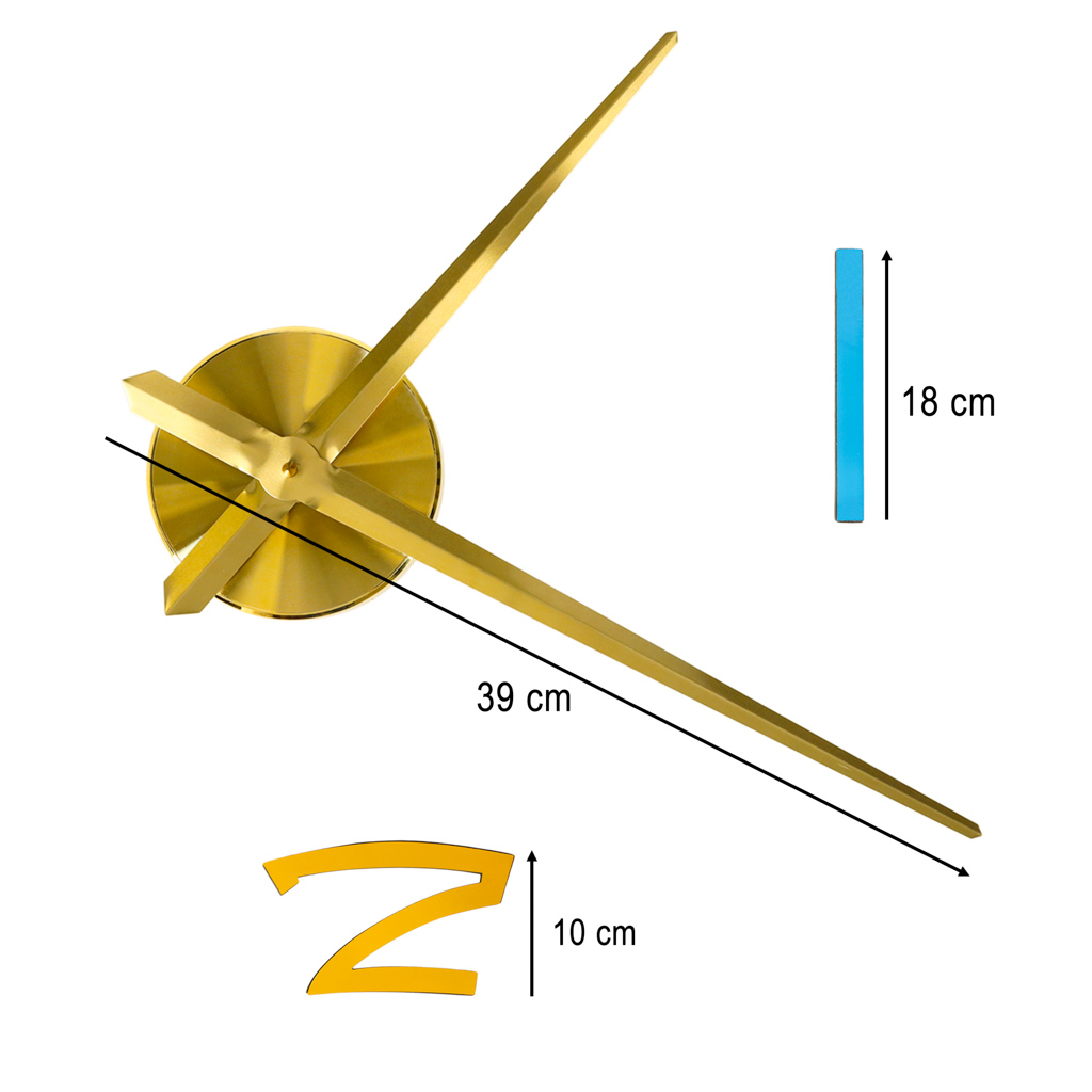 Zegar-scienny-naklejany-1-cyfra-100-120-cm-zlote-wskazowki-kolorowy-157395