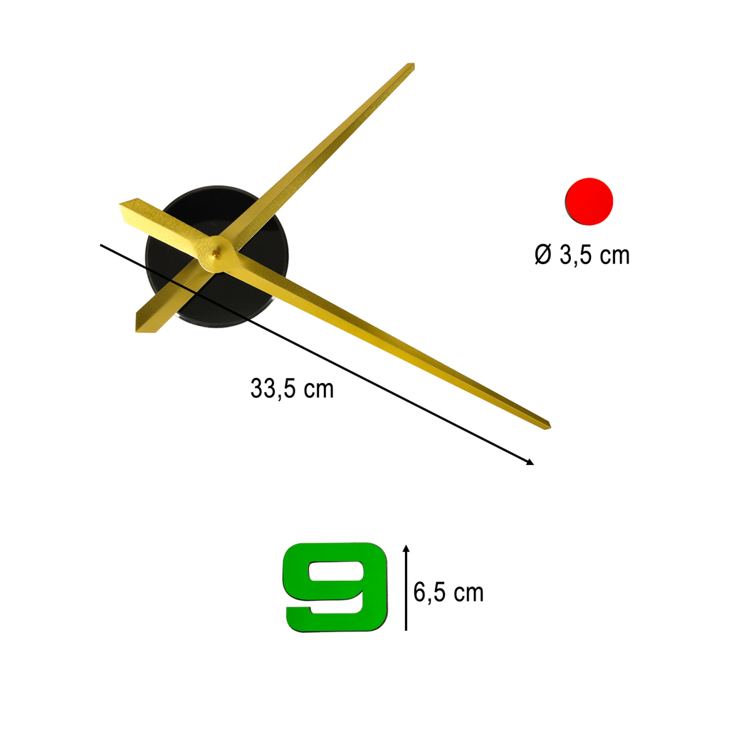 Zegar-scienny-naklejany-4-cyfry-z-ozdobami-80-90-cm-zolte-wskazowki-kolorowy-157404